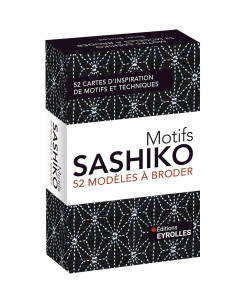 Scatola motivi Sashiko - 52 modelli da ricamare