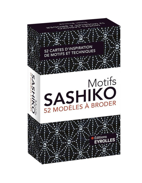 Scatola motivi Sashiko - 52 modelli da ricamare