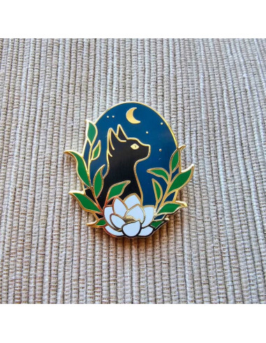 Porta-aghi magnetico - Gatto nero