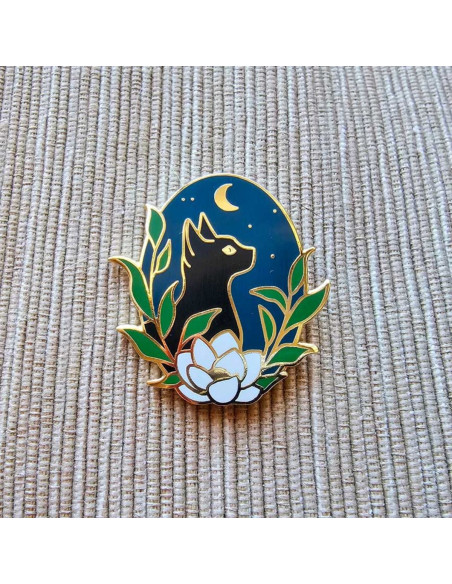 Porta-aghi magnetico - Gatto nero