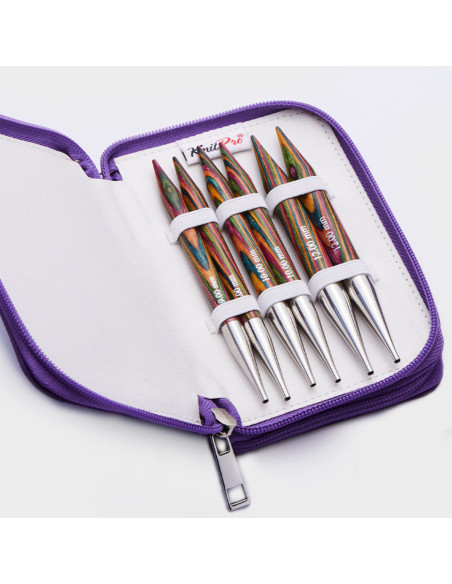 Set di ferri circolari KnitPro Chunky Symfonie Wood
