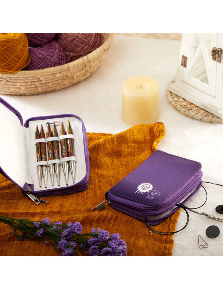 Set di ferri circolari KnitPro Chunky Symfonie Wood