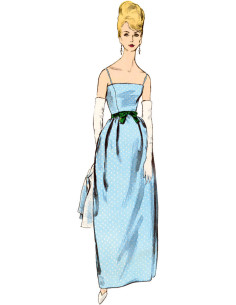 Modello di abito vintage - Vogue 2082