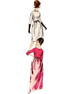 Modello di abito vintage - Vogue 2082 2