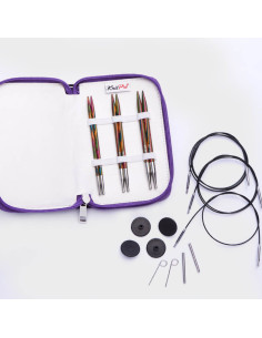 Kit di ferri circolari KnitPro Starter Symfonie Wood