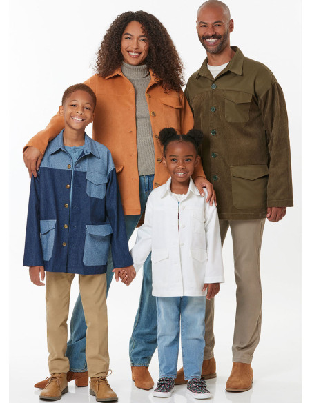 Modello di giacca - Butterick 7016