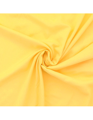 Tessuto popeline di viscosa - Giallo