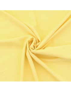 Tessuto popeline di viscosa - Giallo pallido