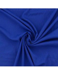 Tessuto popeline di viscosa - Blu reale