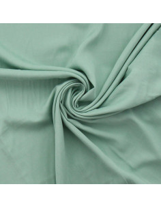 Tessuto popeline di viscosa - Verde grigio