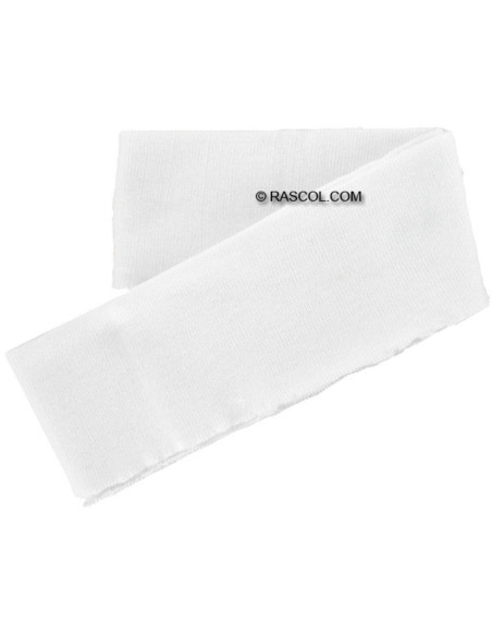 Bordo-cintura lavorato a maglia - Bianco