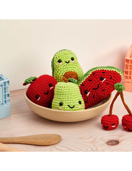 Kit amigurumi - I nostri amici frutti