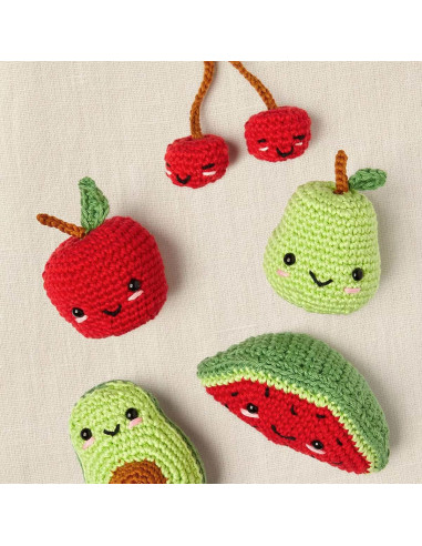Kit amigurumi - I nostri amici frutti