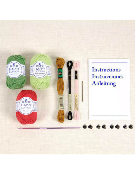 Kit amigurumi - I nostri amici frutti
