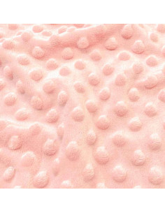 Tessuto minky a pois - Polvere
