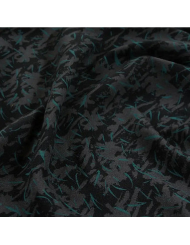Tessuto viscosa Craie Dark - Églantine & Zoé