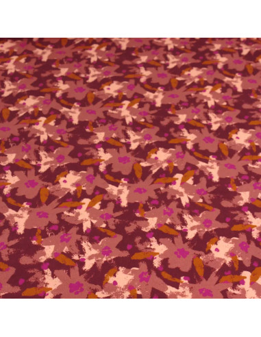 Tessuto viscosa Edel Terracotta - Églantine & Zoé