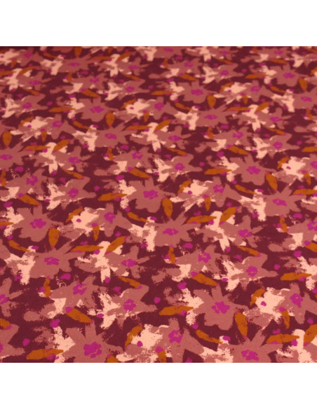 Tessuto viscosa Edel Terracotta - Églantine & Zoé