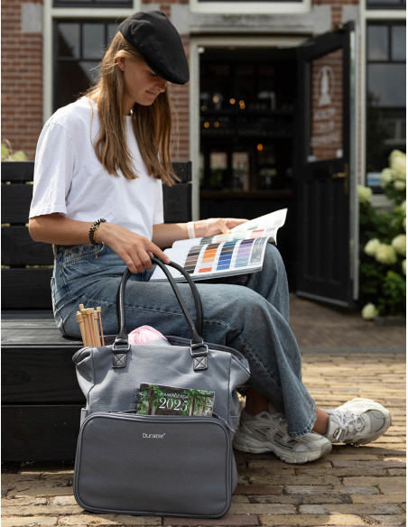Borsa shopper per maglia e uncinetto durevole