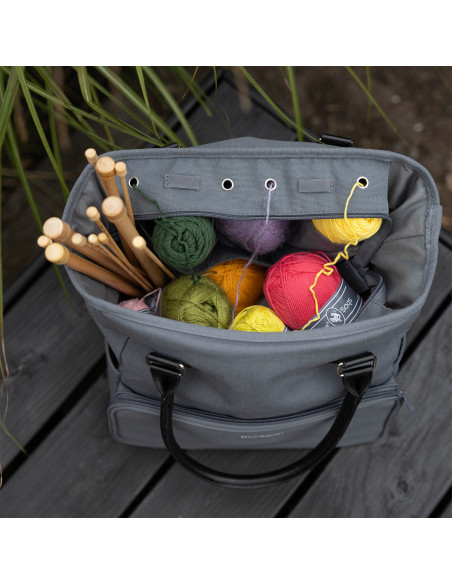 Borsa shopper per maglia e uncinetto durevole