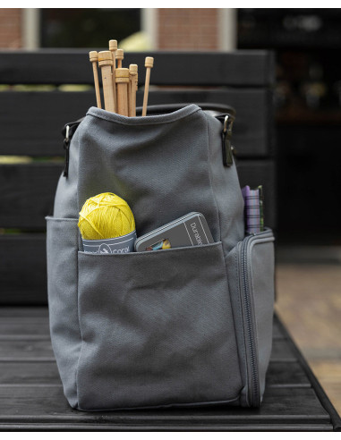 Borsa shopper per maglia e uncinetto durevole