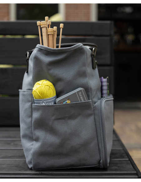 Borsa shopper per maglia e uncinetto durevole