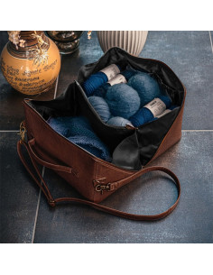 Borsa a tracolla Muud Cleo XL - Marrone Ricco