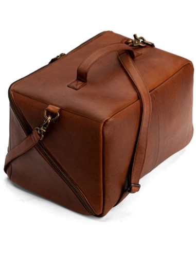 Borsa a tracolla Muud Cleo XL - Marrone Ricco