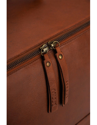 Borsa a tracolla Muud Cleo XL - Marrone Ricco