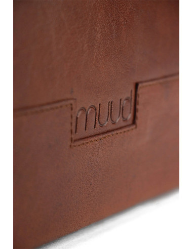 Borsa a tracolla Muud Cleo XL - Marrone Ricco
