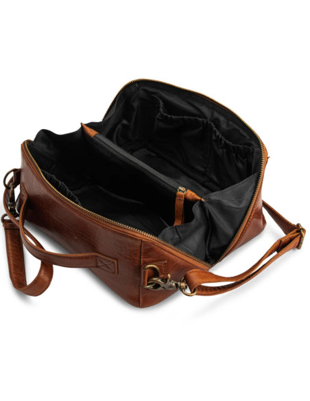 Borsa a tracolla Muud Cleo - Marrone Ricco
