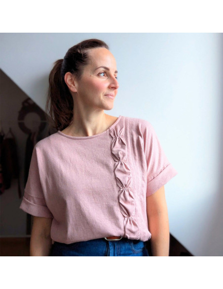 Modello di maglione Junon - Anna Rose patterns
