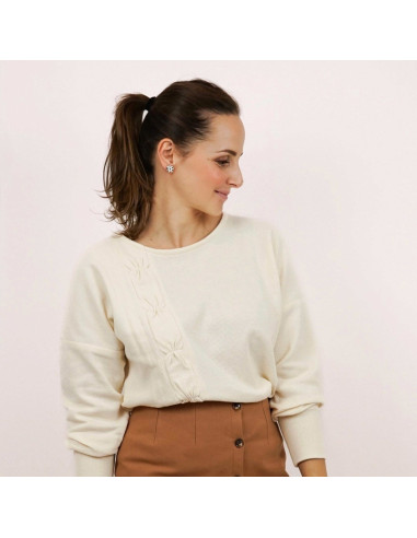 Modello di maglione Junon - Anna Rose patterns