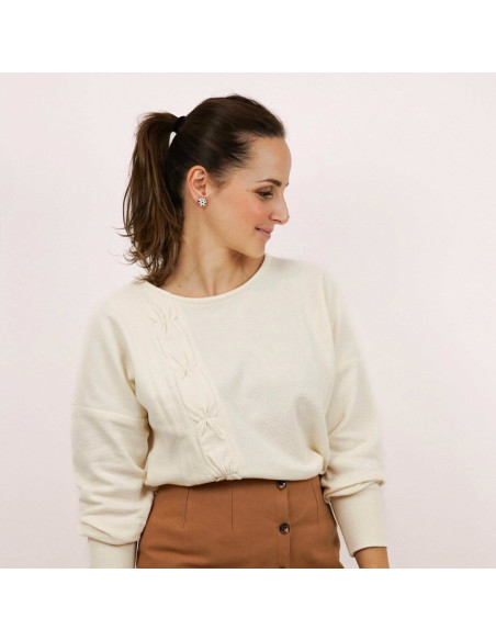 Modello di maglione Junon - Anna Rose patterns