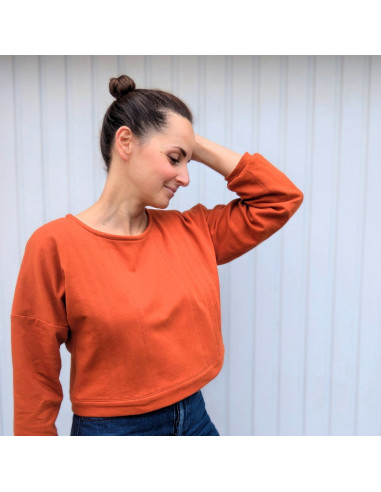 Modello di maglione Junon - Anna Rose patterns