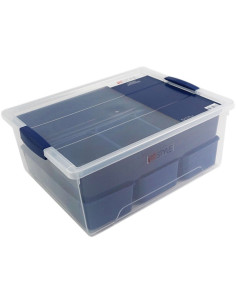 Scatola di stoccaggio MAXI con 7 organizer su due livelli Restyle