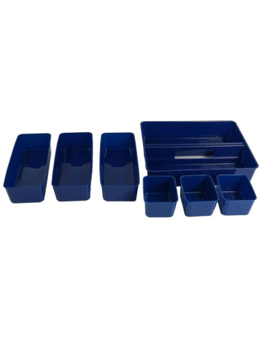 Scatola di stoccaggio MAXI con 7 organizer su due livelli Restyle