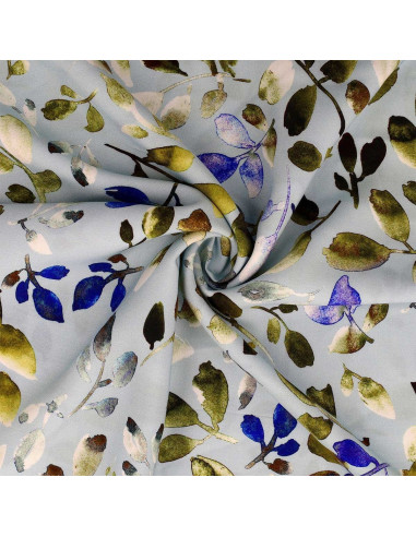 Tessuto viscosa - Kelston blu