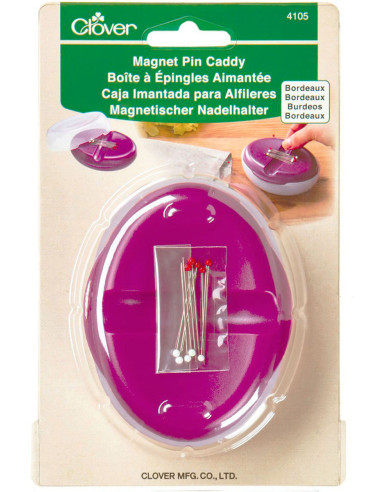 Scatola per spilli magnetica Clover