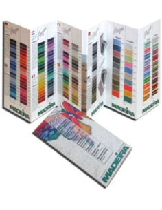 Carta colori madeira rayon