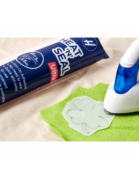Carta termoadesiva per applicazioni, quilting e cucito 45 cm x 5 m - Ultra