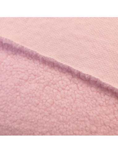 Tessuto pelliccia bouclé Teddy - Rame
