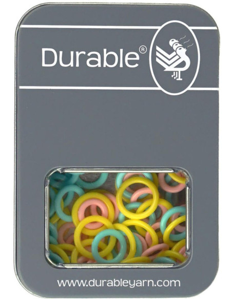 Scatola di 32 anelli marcapunti chiusi di dimensioni assortite Durevole