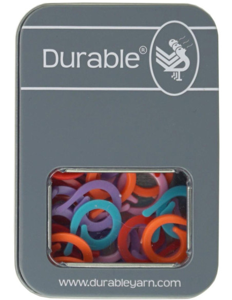 Scatola di 50 anelli marcatori di maglia aperti 19 mm Durable