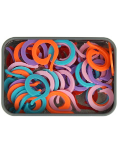 Scatola di 50 anelli marcatori di maglia aperti 24 mm Durable 2