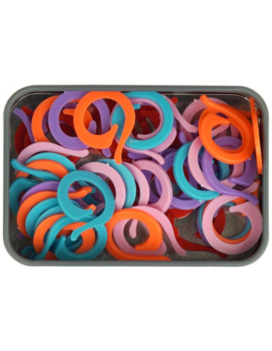 Scatola di 50 anelli marcatori di maglia aperti 24 mm Durable