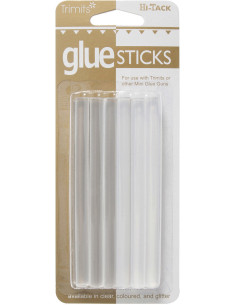Set di 12 stick di colla trasparente per pistola a colla Hi-Tack