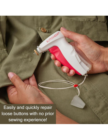 Strumento per applicare bottoni da cucito Buttoneer Tool