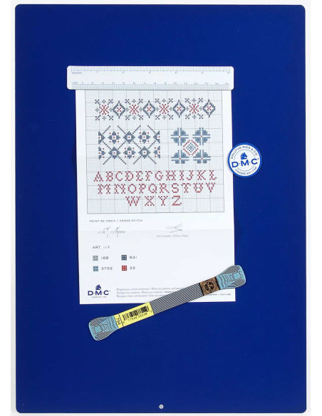 Lavagna magnetica con supporto retrattile 28 x 38 cm DMC