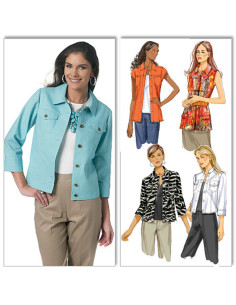 Modello di giacca - Butterick 5616